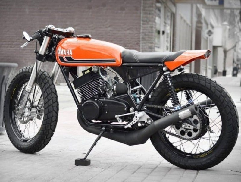 Ява 350 скремблер Cafe Racer