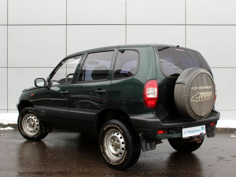 Нива Chevrolet в камуфляже