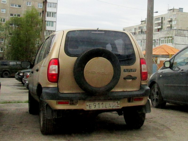 Chevrolet Niva в403рм159