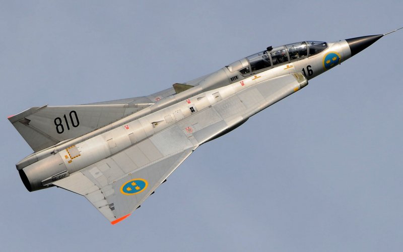 Самолеты Saab Draken