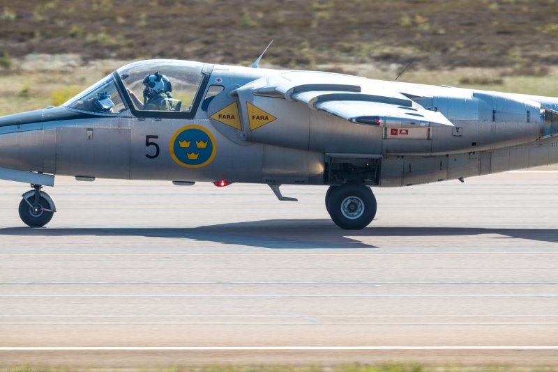 Saab sk60 ВВС Швеции