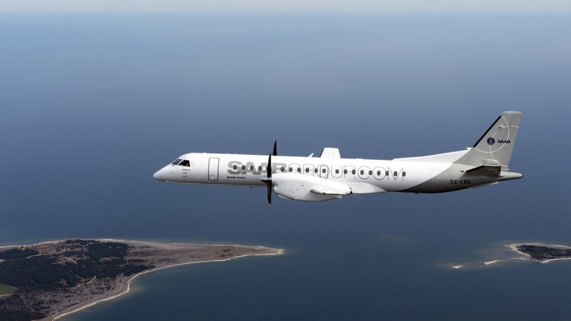 Saab 2000 региональный самолет