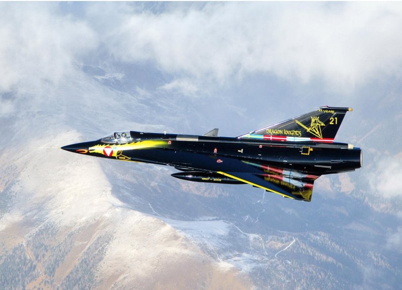 Самолеты Saab Draken