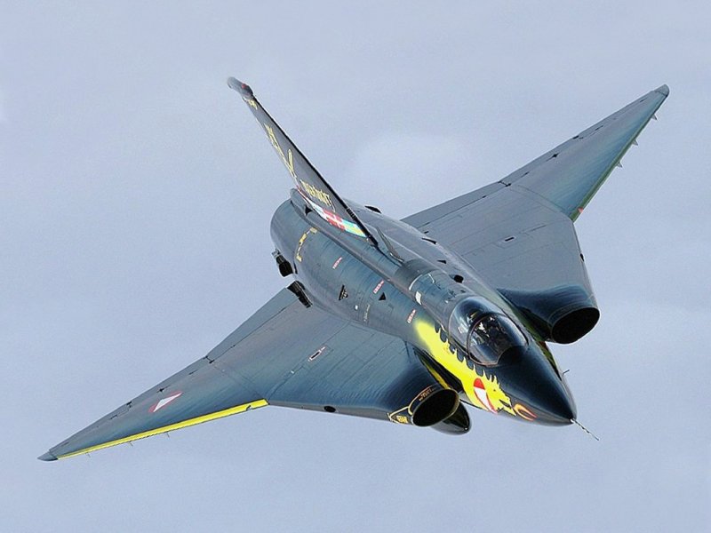 Истребитель Saab 35 Draken