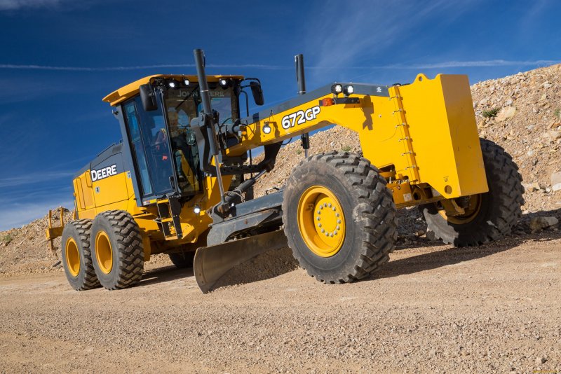 Грейдера JD 672g