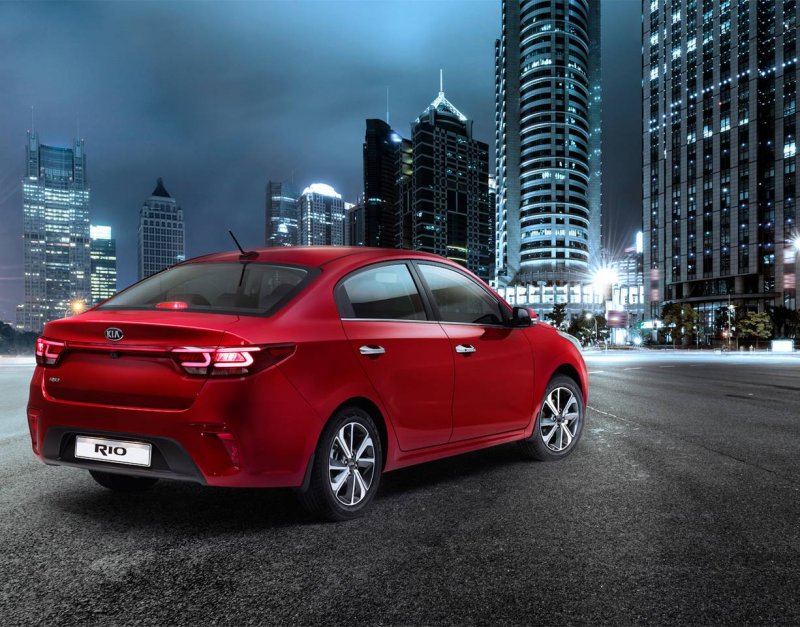 Kia Rio 2019 седан