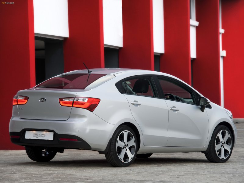 Kia Rio 2012 седан