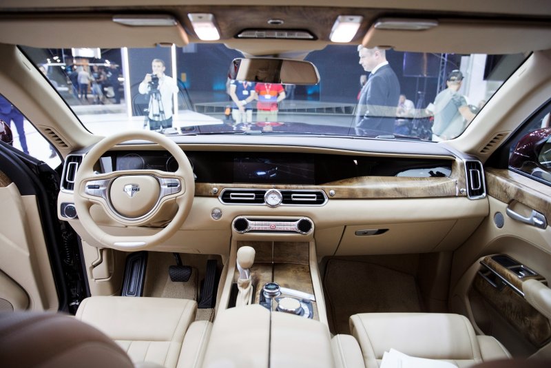 Aurus Senat s600 интерьер