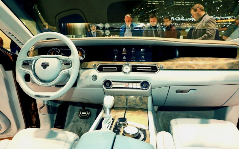 Aurus Senat s600 салон