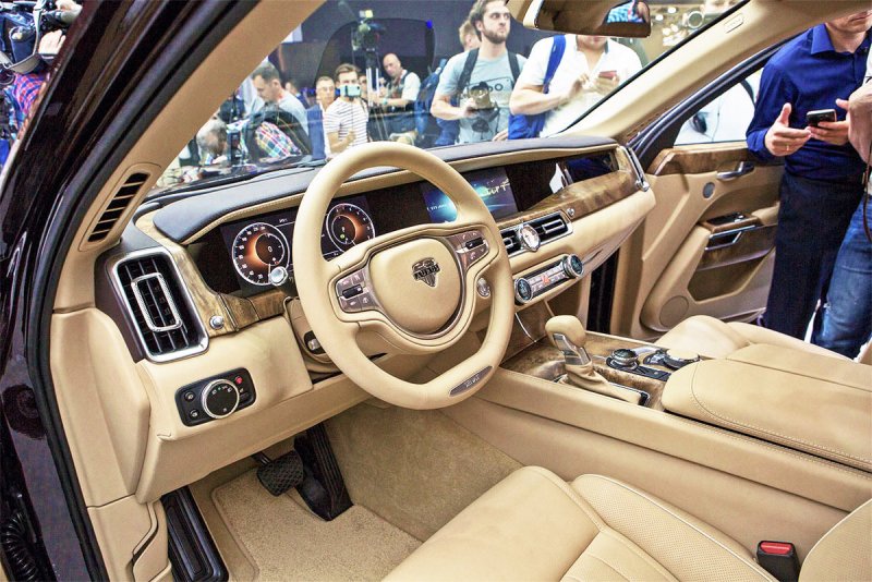 Aurus Senat s600 салон