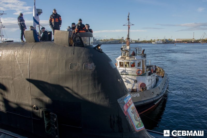Подводная лодка 885 ясень