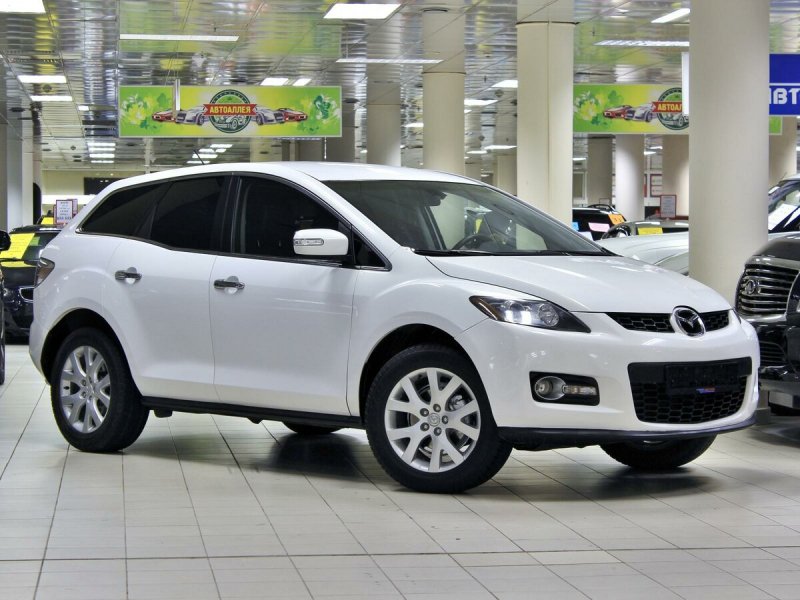 Мазда cx7 2008 белая