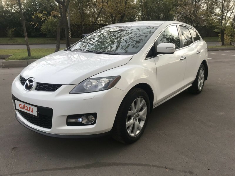 Mazda CX 7 белая