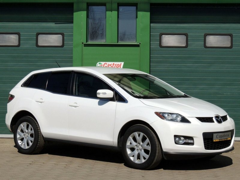 Mazda CX 7 белая