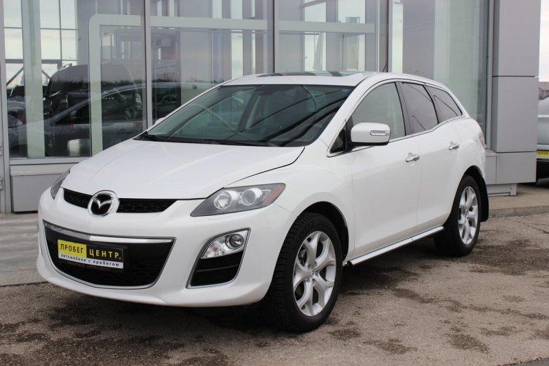 Мазда cx7 2011 белая