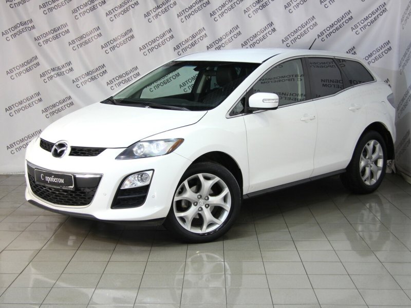 Mazda cx7 2008 белый