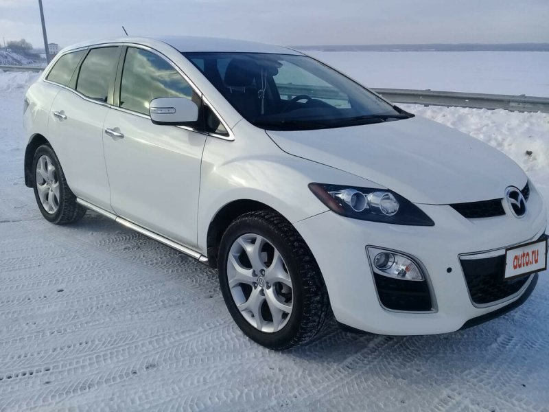 Мазда cx7 2011 белая