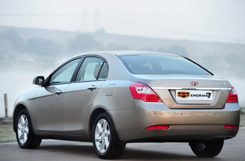 Geely Emgrand ec7 седан