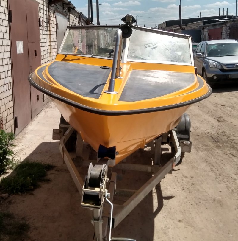 Покраска катера