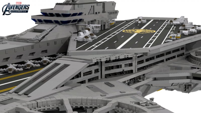 Корабль Quinjet Marvel