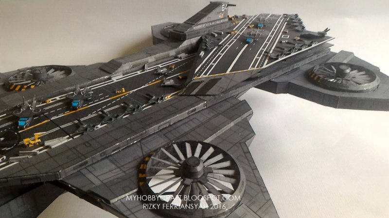 Helicarrier самолет
