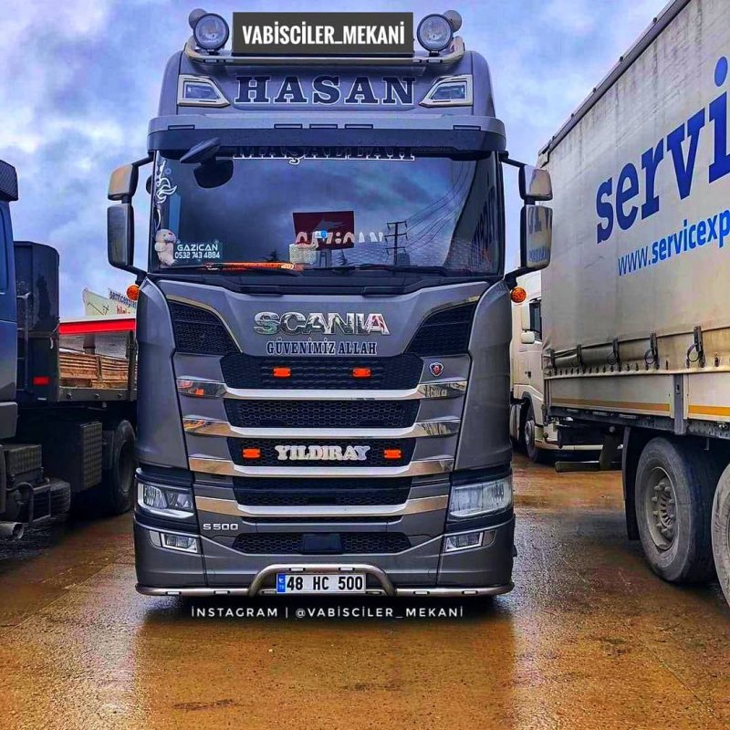 Грузовик Скания s500