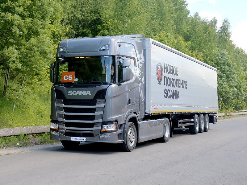 Новая Скания s 500 2018
