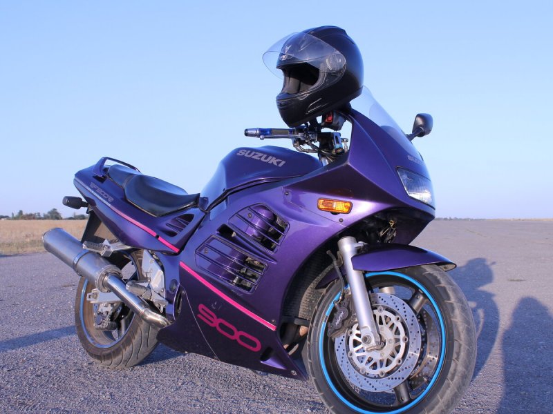 Honda CBR 600 фиолетовый