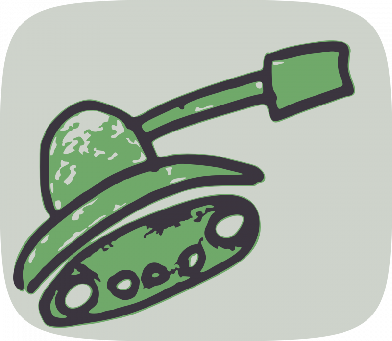 Military Tank Box PNG