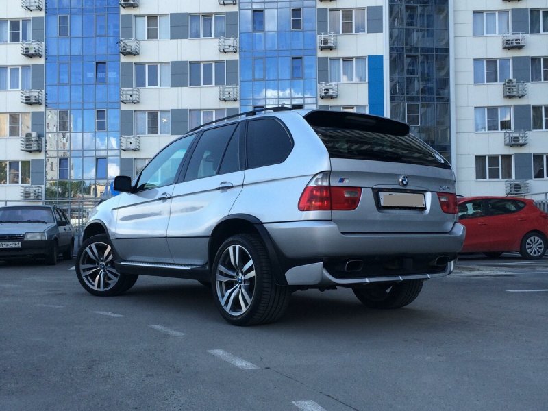 BMW x5 e53 Silver