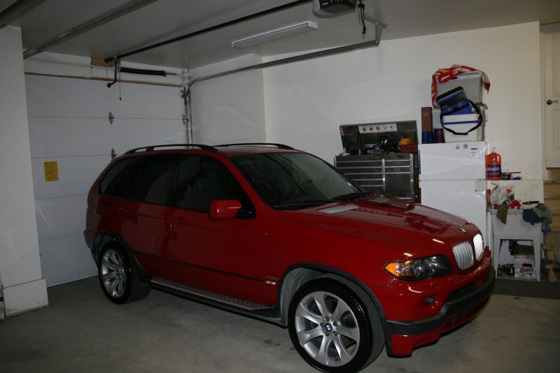 БМВ х5 2005 красный