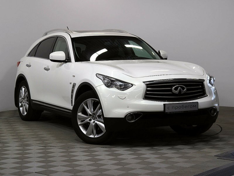 Инфинити qx70 2014 белый
