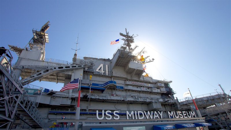 Midway авианосец Сан Диего