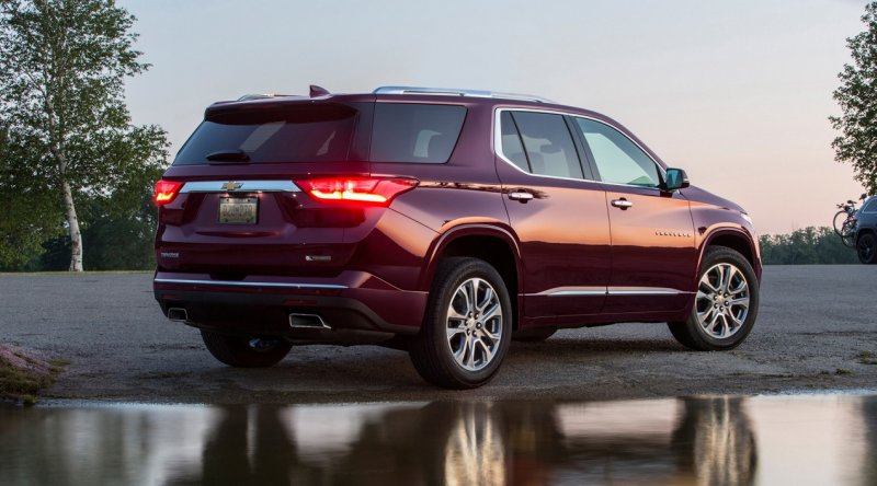 Chevrolet Traverse 2020 салон