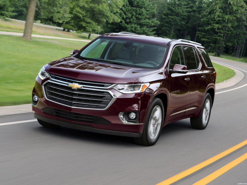 Chevrolet Traverse 2021 салон