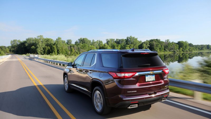 Chevrolet Traverse 2020 салон