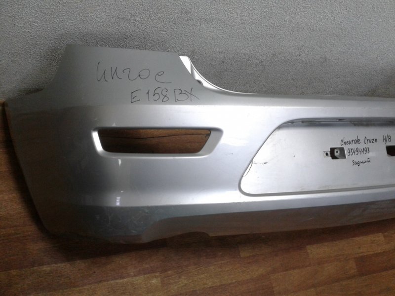 Chevrolet Cruze задний бампер