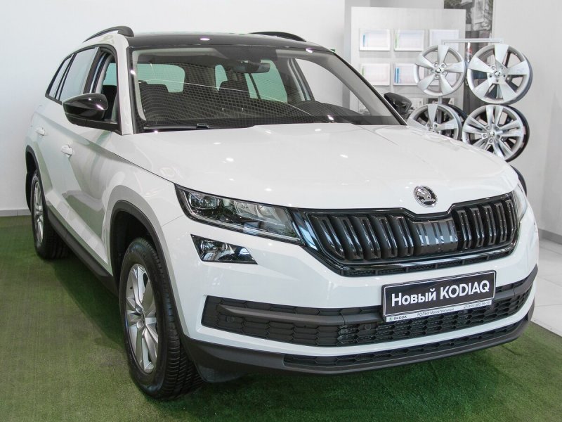 Skoda Kodiaq белый