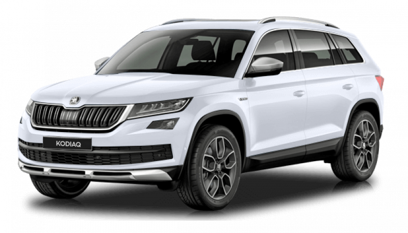 Skoda Kodiaq Sportline белый