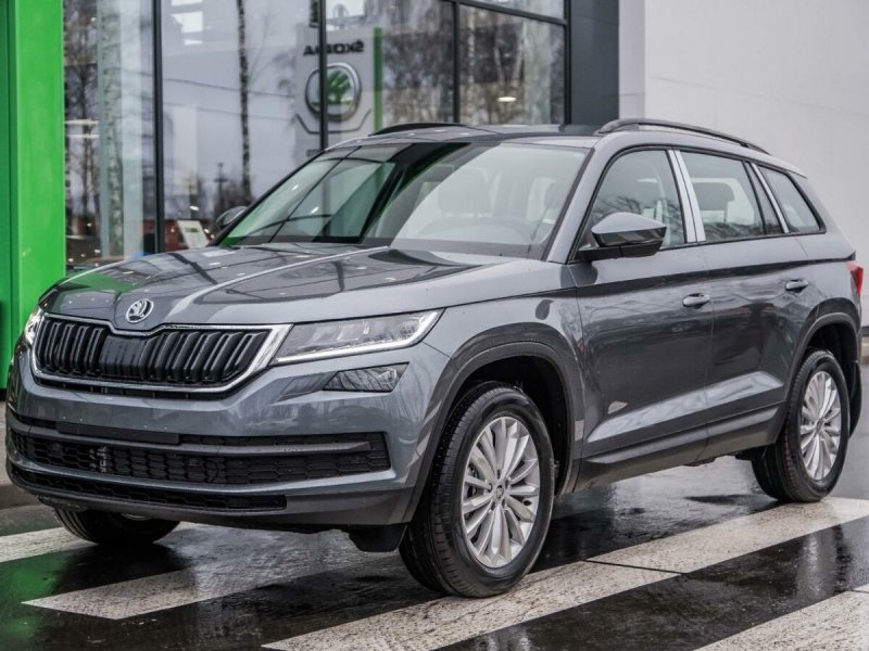 Skoda Kodiaq 2018 белый
