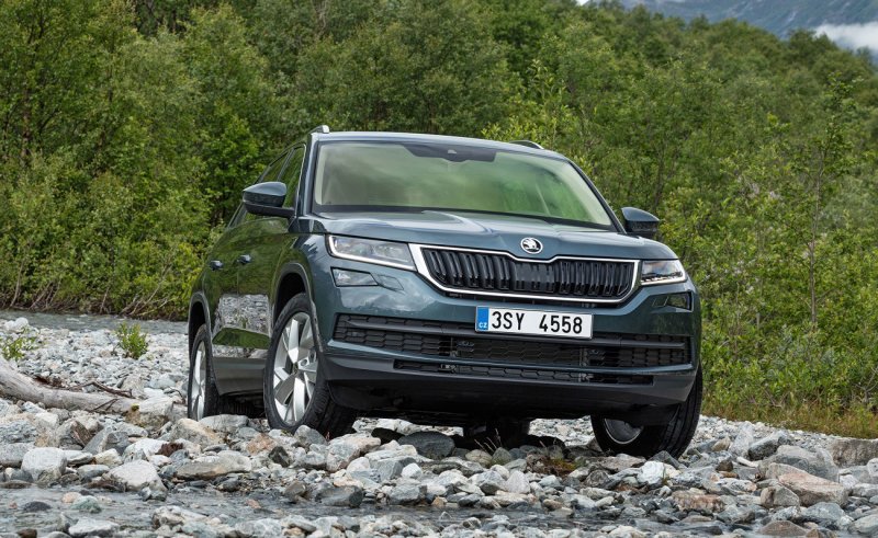 Škoda Kodiaq черный