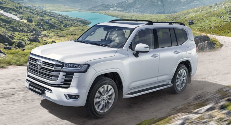 Land Cruiser 300 2021 черный
