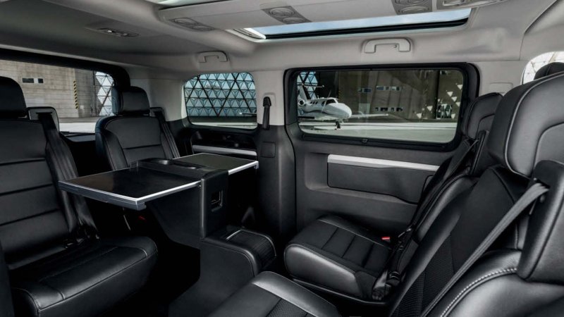 Peugeot traveller 4x4 салон