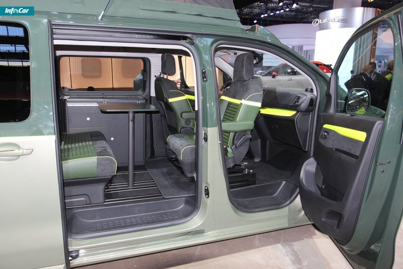 Citroen SPACETOURER 2017 салон