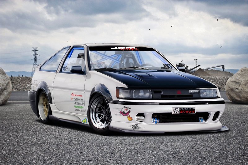 Toyota ae86 Хачироку