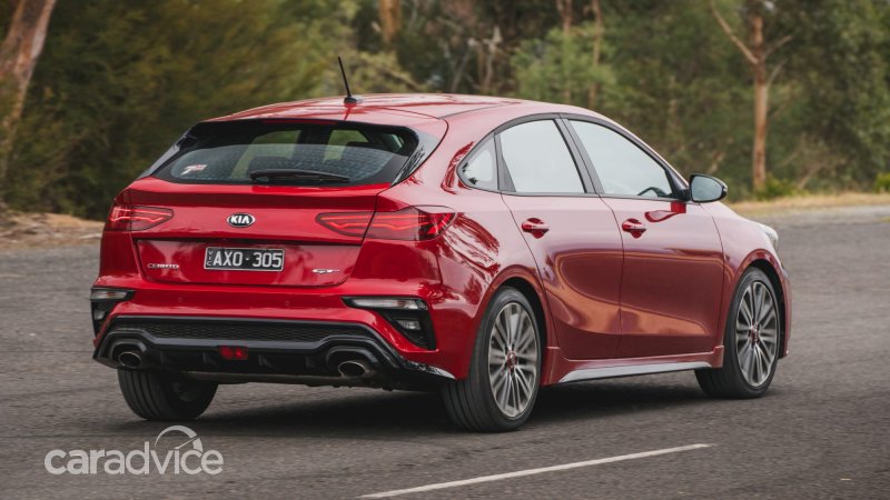 Kia Cerato 2019 красная gt line