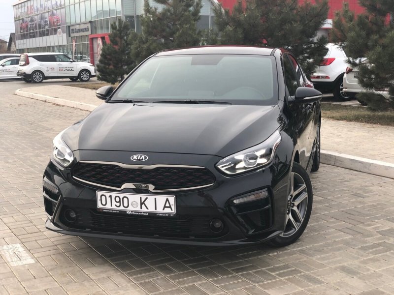 Kia Cerato gt line 2020 черный