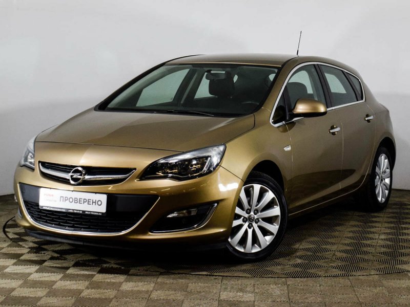 Opel Astra 2012 Рестайлинг