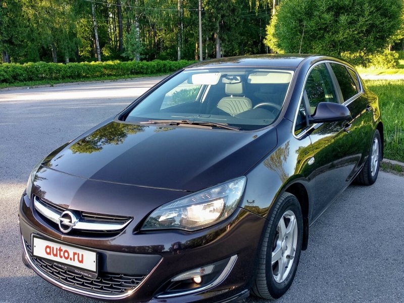 Opel Astra j Рестайлинг