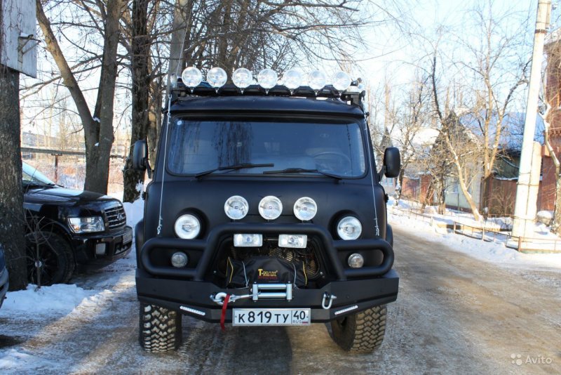 Доп свет на УАЗ буханку